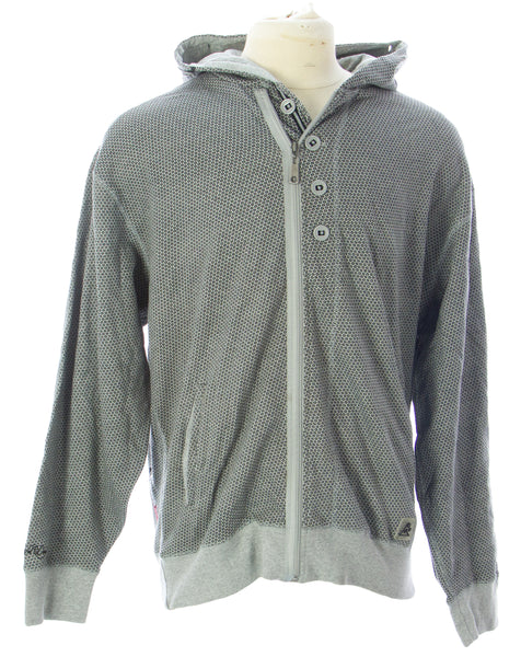 ARTFUL DODGER Men's Heather Grey DWTM Hoodie AM83-H05 $168 NEW