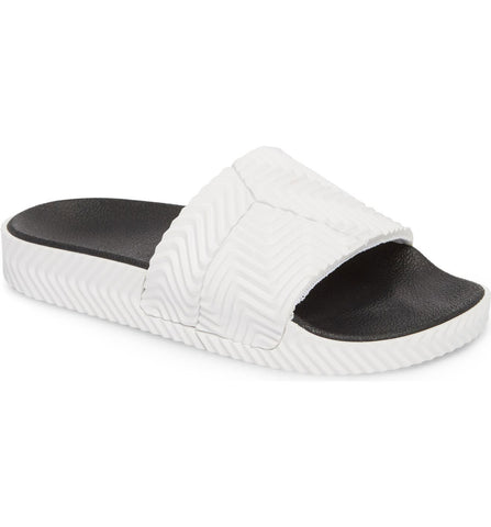 ADIDAS X ALEXANDER WANG Unisex Adilette Slides, Footwear White