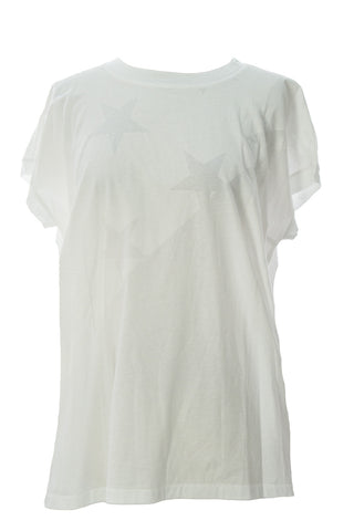 Surface to Air Women's Aaron Young Star Tee 42 White