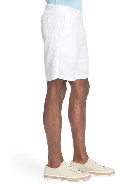 ONIA Men's White Linen Abe Shorts MS14LC $145 NWT