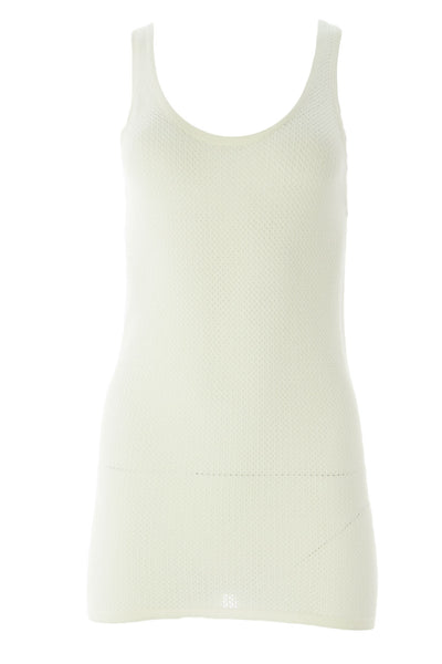 VELVET by Graham & Spencer Women's Milk Scoop Neck Hacci Knit Top S $109 NEW