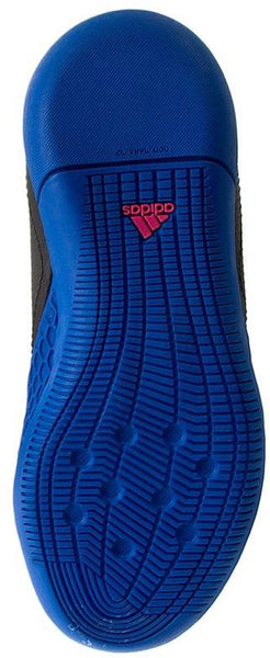 ADIDAS Boy's Ace 17.3 In J Shoes, Core Black/Footwear White/Blue