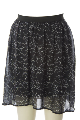 SURFACE TO AIR Women's Black Lightning Ada Skirt $230 NEW