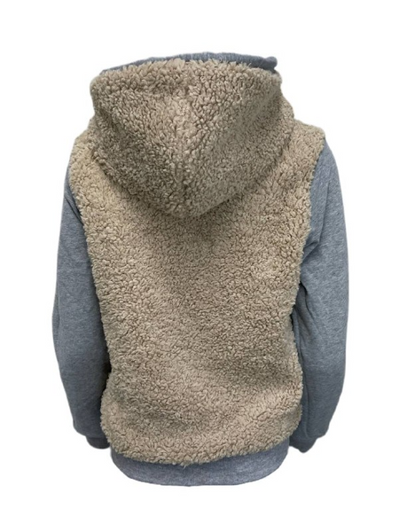 HEARTLOOM Women's Heather Aiden Reversible Hoodie Size M NWT