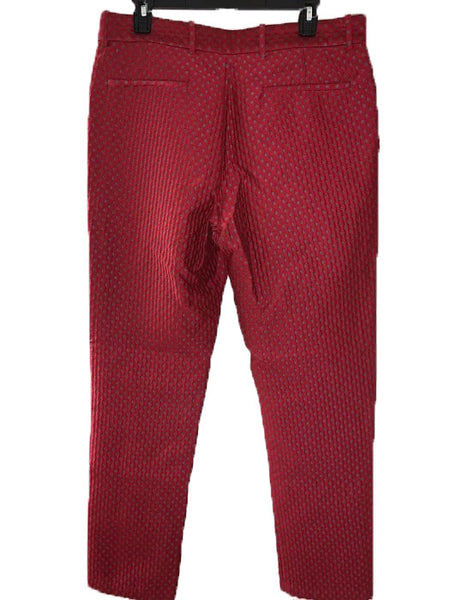 AIME LEON DORE Men's Mineral Red Polka Dot Trousers Size XS $350 NWT