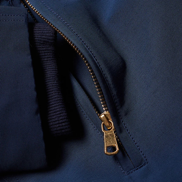 AIME LEON DORE Men's Navy 60/40 Cotton/ Nylon Parka Coat Size X-Small NWT