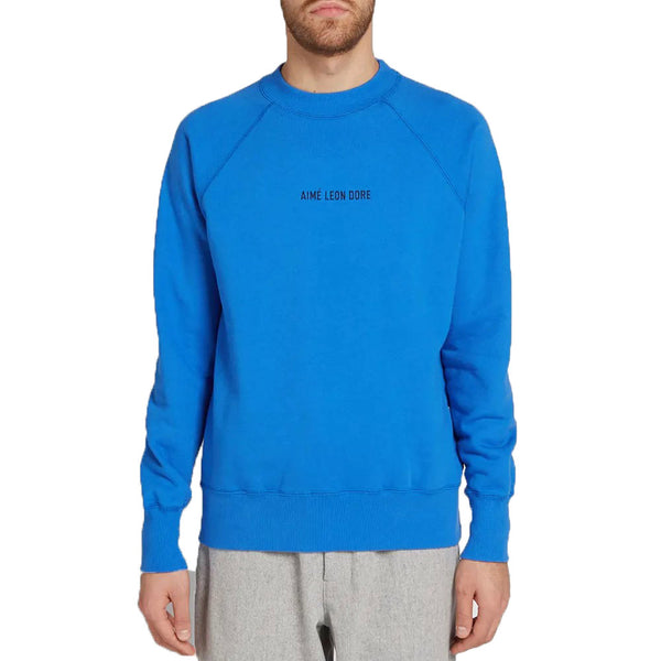 AIME LEON DORE Men's French Blue Crewneck Sweatshirt Size XX-Large NWT