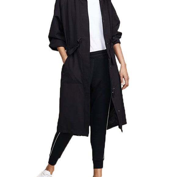 ALALA Women's Black Talus Rain Parka Coat Size Small $325 NWT