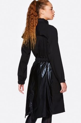 ALALA Women's Black Talus Rain Parka Coat Size Small $325 NWT