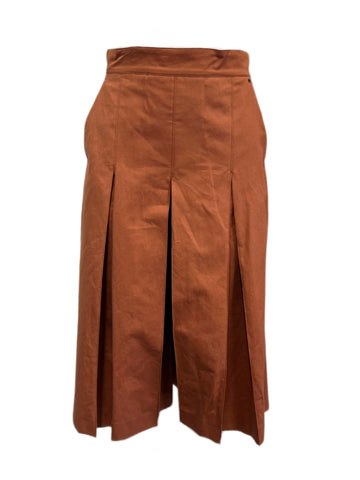 Max Mara Women's Rust Albano Capri Pants Size 2 NWT