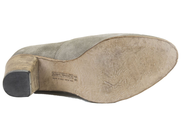 ALBERTO FERMANI Women's Seppia Suede Slouchy Chiara Ankle Boots