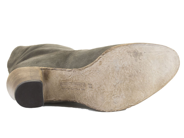 ALBERTO FERMANI Women's Tortora Suede Slouchy Chiara Ankle Boots Size 7.5