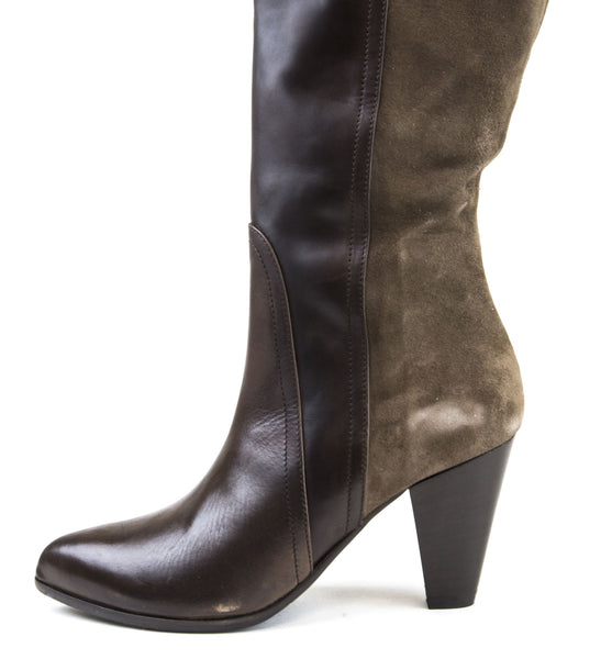 ALBERTO FERMANI Women's Brown Suede Lombardia Boots Size 5 NWD