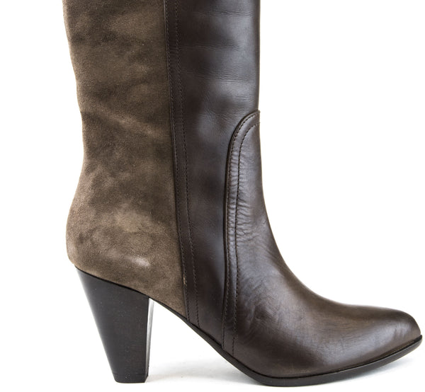 ALBERTO FERMANI Women's Brown Suede Lombardia Boots Size 5 NWD