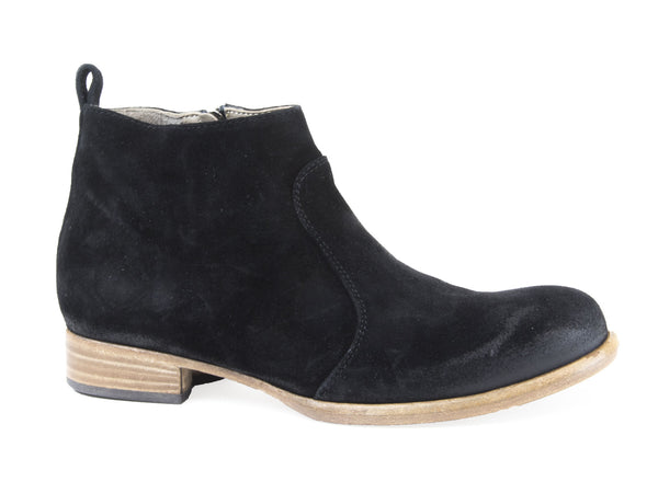 ALBERTO FERMANI Women's Black Suede Nolita Ankle Boots Size 7 Floor Model
