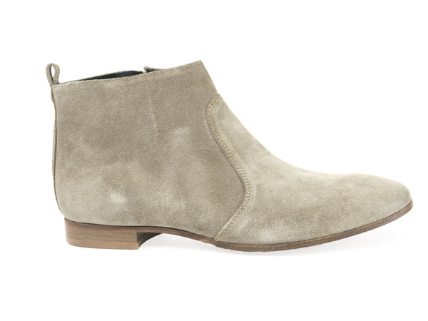 ALBERTO FERMANI Women's Seppia Suede Ankle Boots Size 7 Floor Model