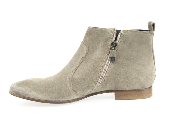 ALBERTO FERMANI Women's Seppia Suede Ankle Boots Size 7 Floor Model