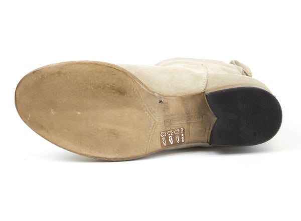 ALBERTO FERMANI Women's Sabbia Suede Umbria Ankle Boots Floor Model Size 7.5