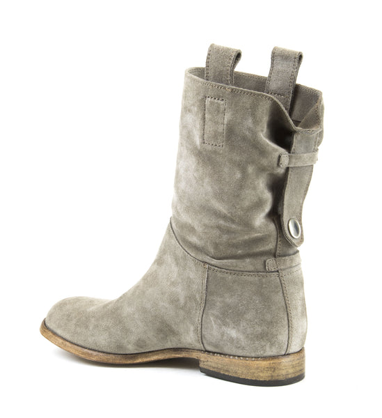 ALBERTO FERMANI Women's Beige Suede Umbria Ankle Boots Floor Model NWOB