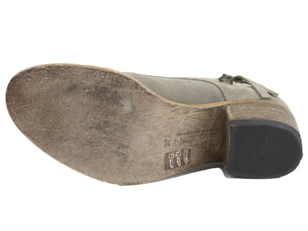 ALBERTO FERMANI Women's Suede Sandy Beige Capricia Ankle Boots Size 7.5