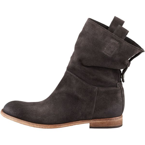 ALBERTO FERMANI Women's Antracite Umbria Ankle Boots Floor Model NWOB