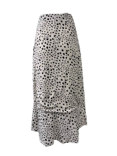 LOST IN LUNAR Women's Sand Spot Allira Maxi Skirt Size XS NWT