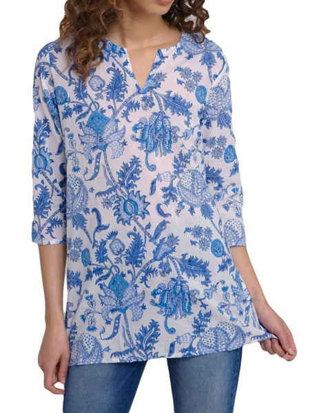 ROBERTA ROLLER RABBIT Women's Amanda Kurta $85 NEW
