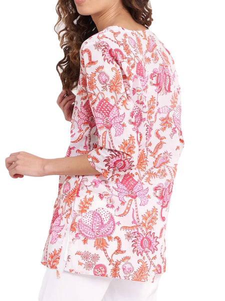 ROBERTA ROLLER RABBIT Women's Amanda Kurta $85 NEW