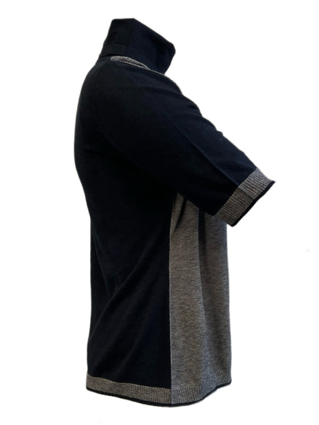 Marina Rinaldi Women's Navy Atena Turtleneck Knitted Sweater Size XL NWT