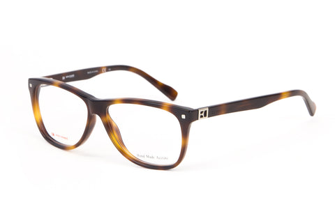 BOSS ORANGE Havana Square Eyeglass Frames 52mm B0088 $260 NEW