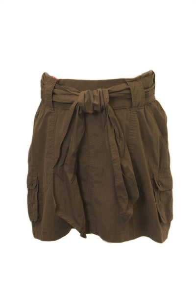 Elly B by OLIAN Maternity Women's Waist Wide Sash Mini Skirt $78 NWT