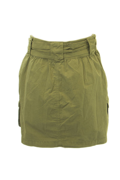 Elly B by OLIAN Maternity Women's Waist Wide Sash Mini Skirt $78 NWT