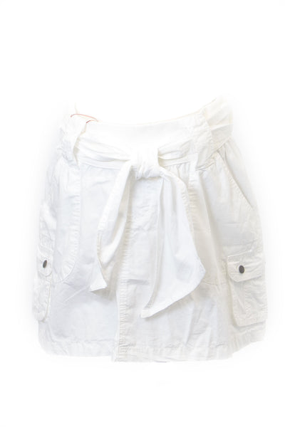 Elly B by OLIAN Maternity Women's Waist Wide Sash Mini Skirt $78 NWT