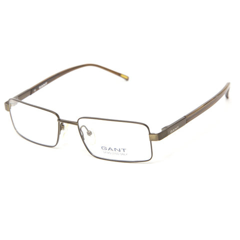 Gant Bert Rectangular Eyeglass Frames 55mm - Satin Brown NEW