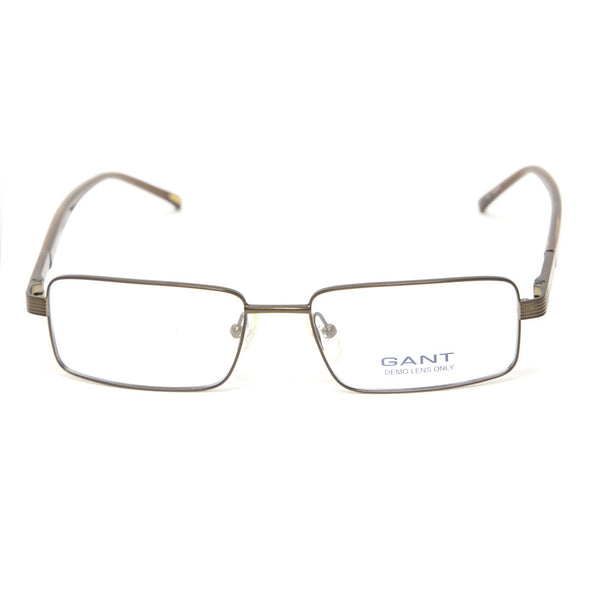 Gant Bert Rectangular Eyeglass Frames 55mm - Satin Brown NEW