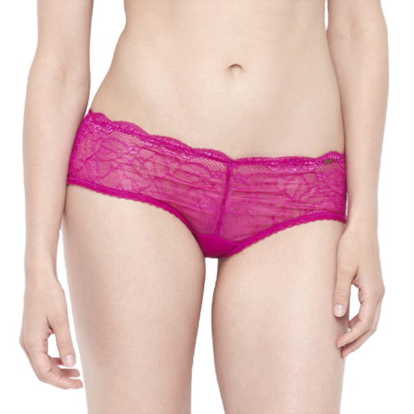 BeMe NYC Women's Rough & Tumble Cheeky Lace Boyshorts BMRT018 $19 NWT