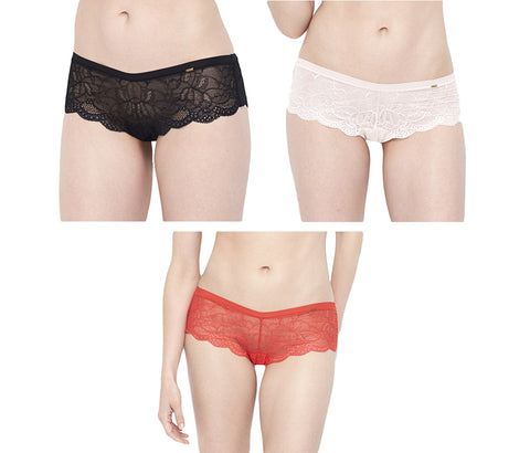 BeMe NYC Women's Rough & Tumble Lace French Knickers BMRT019 $20 NWT