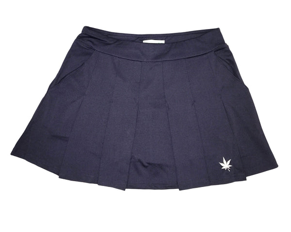 BOAST Women's Navy Pleated Court Tennis Skirt $88 NEW