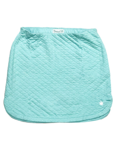 BOAST Women's Aqua Quilted Tennis Skirt $88 NEW