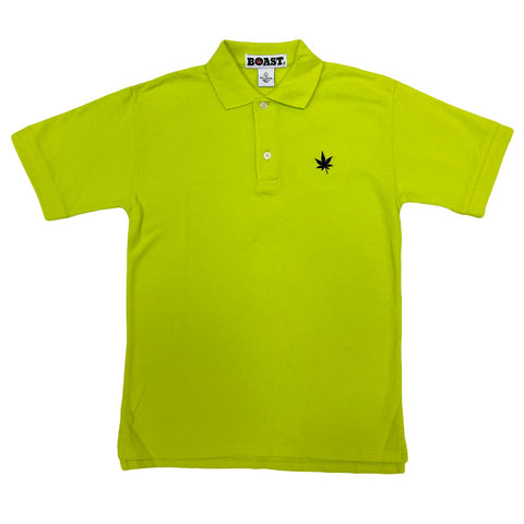 BOAST Boy's Lime Punch Polo Shirt 131600001 $50 NEW