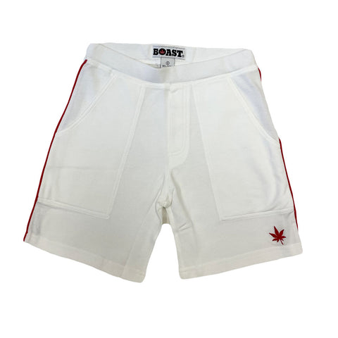 BOAST Boy's White Long Shorts 131604001 $55 NEW