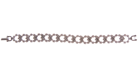 JOOMI LIM Let them Eat Cake Crystal Bracelet - Pink/Rhodium $250 NEW