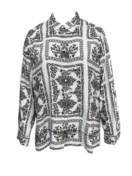 Marina Rinaldi Women's White Balsa Blouse Size 22W/31 NWT