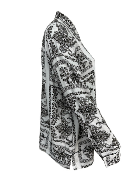 Marina Rinaldi Women's White Balsa Blouse Size 22W/31 NWT