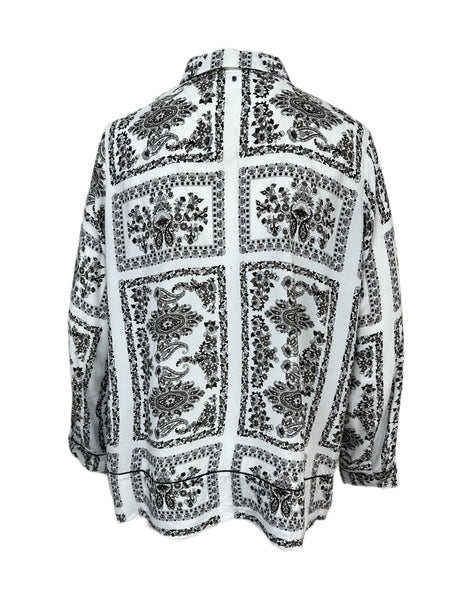 Marina Rinaldi Women's White Balsa Blouse Size 22W/31 NWT