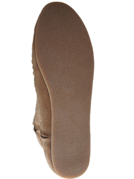 MATT BERNSON Women's Brown Camel Suede Bandit Booties #MB2905 9 NWB