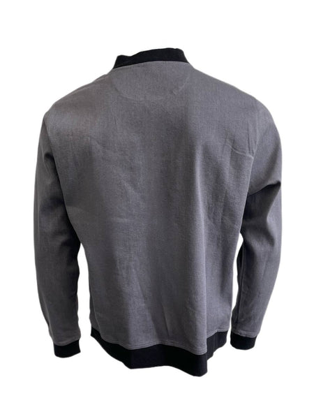 WESC Men's Asphalt Baron Contrast Collar Windbreaker Jacket Size L NWT