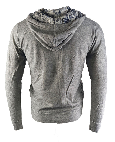 Benson Men's Heather Grey Full Zip Hoodie DFT01 Size Small NWT