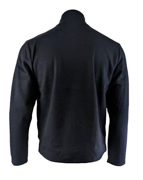 Benson Men's Navy and Grey Fleece Full Zip Cardigan SBF01 Size Large NWT