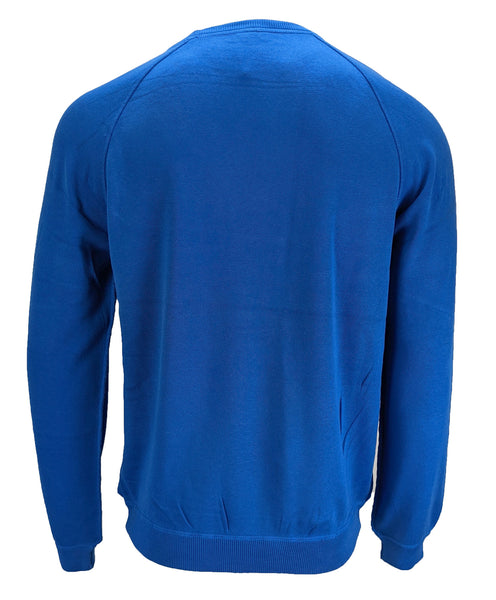 Benson Men's True Blue Crew Neck Lightweight Sweater SC01 Size Large NWT